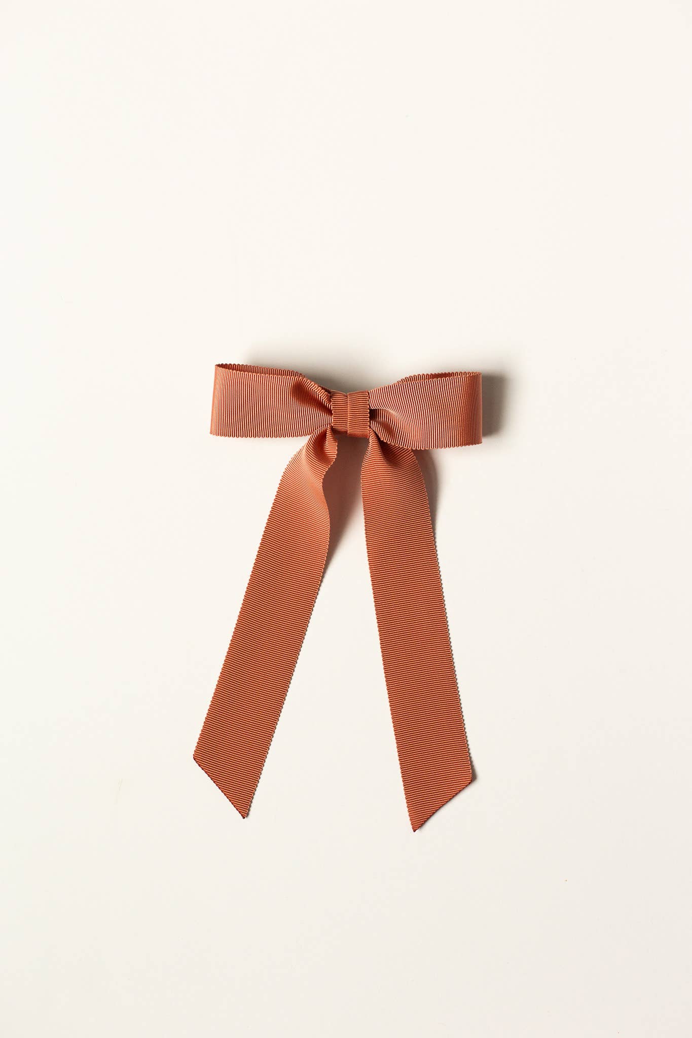 Medium Petersham Grosgrain Hair Barrette | Florence Bow