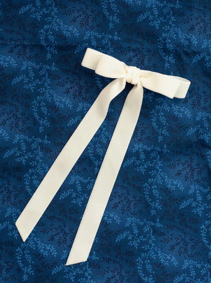 Long Velvet Hair Barrette | Alice Bow - Long Length