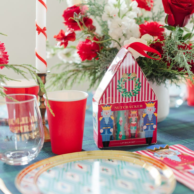 Nutcracker Lip Balm Set