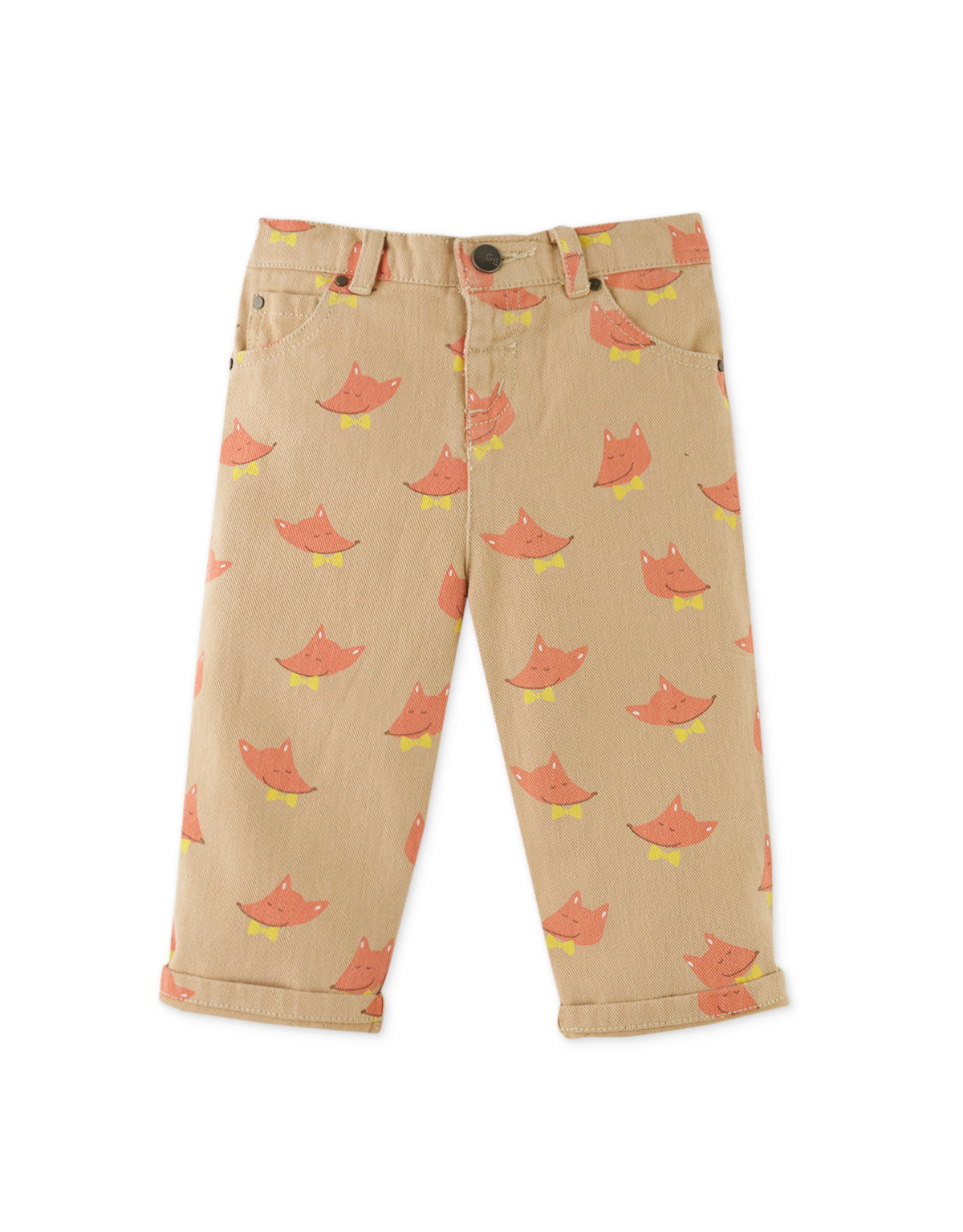 Baby Boy Fox All Over Print Pants