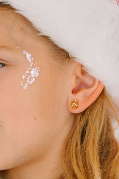 Gingerbread House Earrings