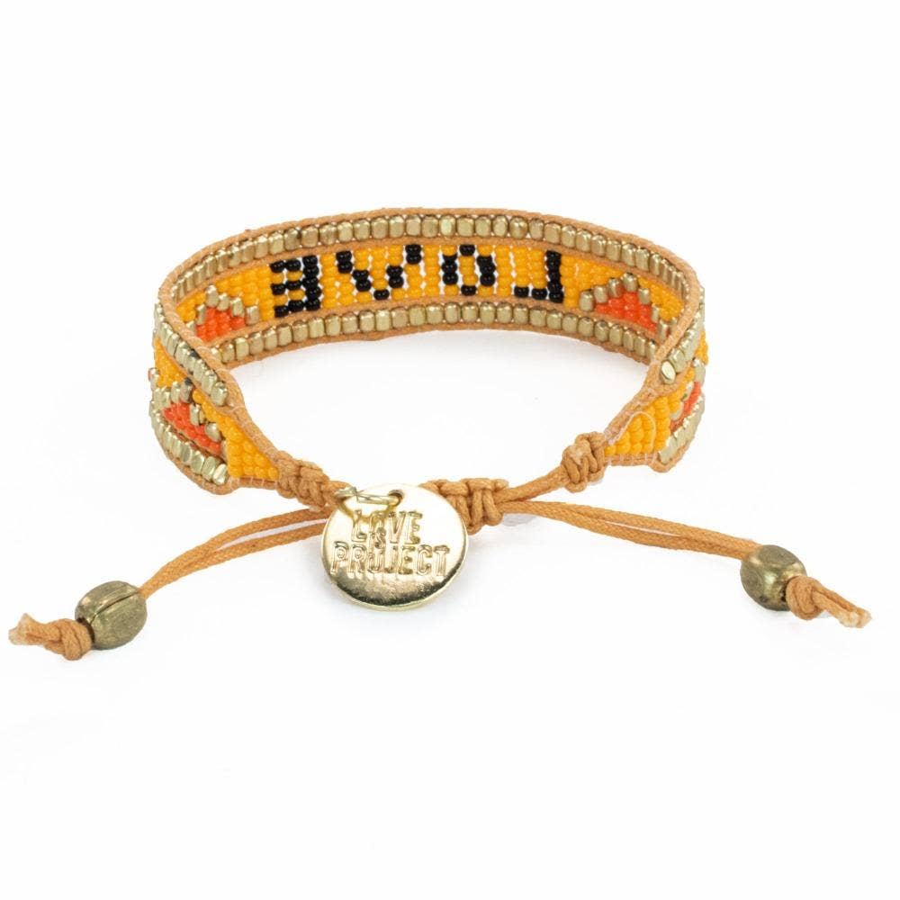 Taj LOVE Bracelet | Saffron