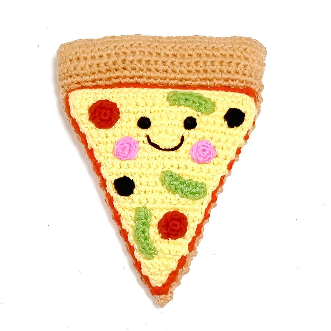 Pretend Play Food Rattle -  Pizza Slice