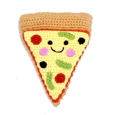 Pretend Play Food Rattle -  Pizza Slice