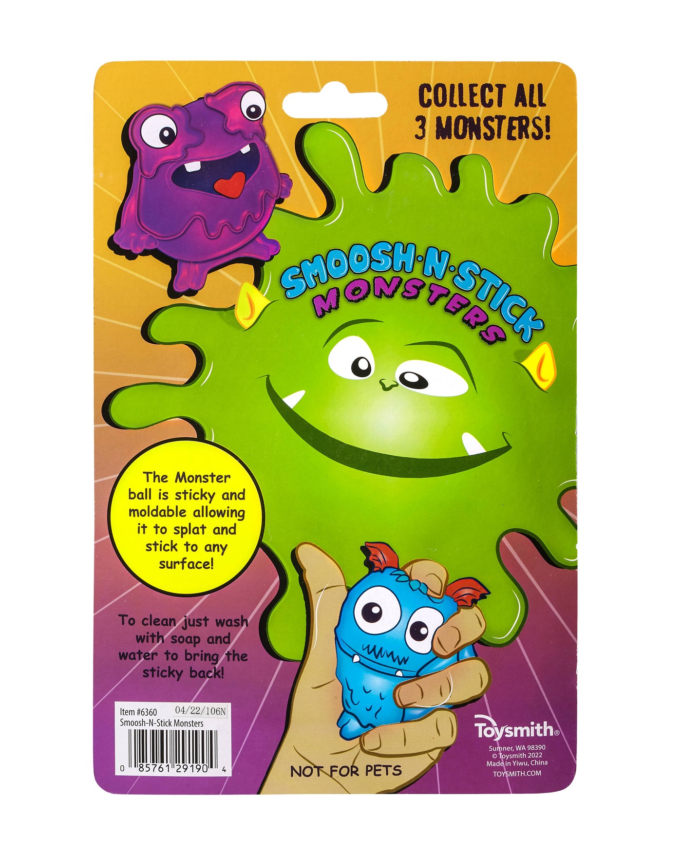 Smoosh N' Stick Monsters