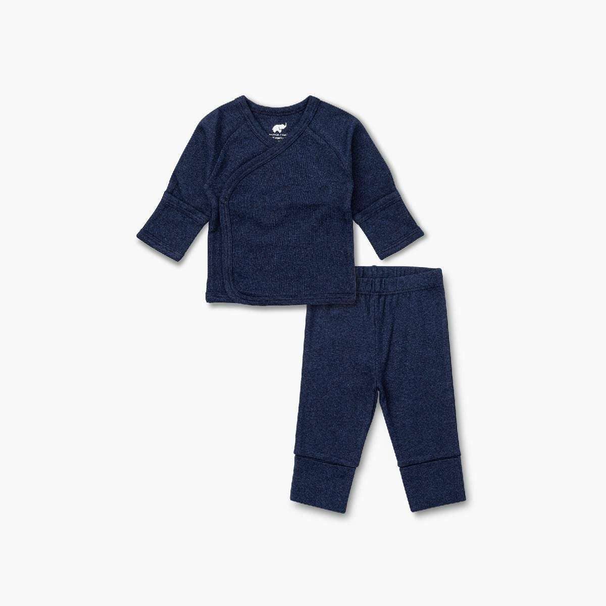 Navy Blue Heather Set