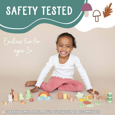 Wooden Forest Toy Set