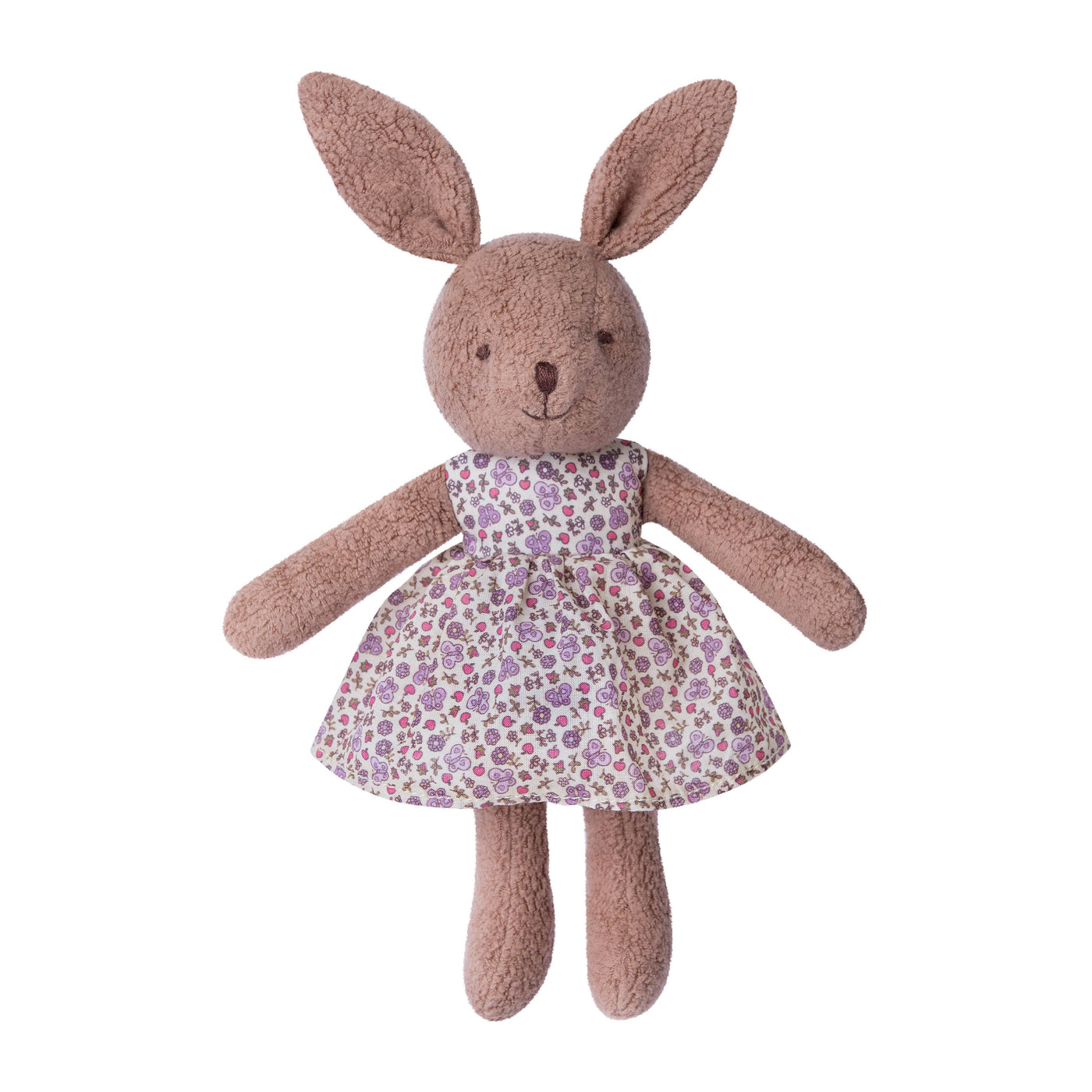 Cocoa Brown Little Plush Bunny