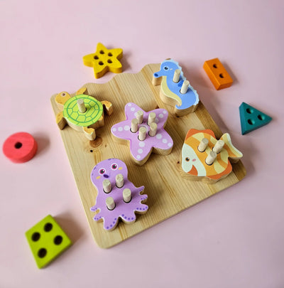 Sea Animal Shape Puzzle