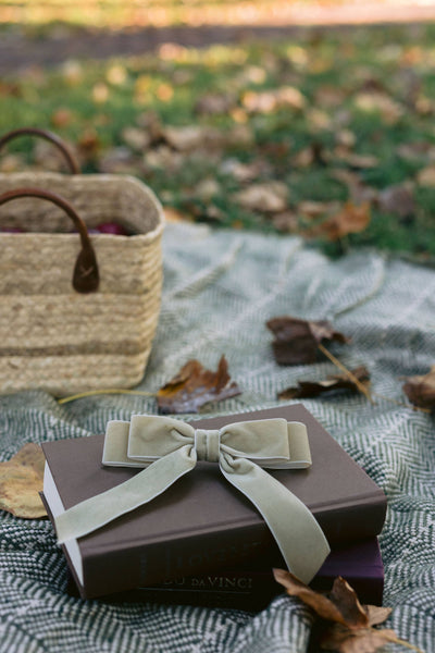 Velvet Hair Barrette | Judy Bow - Short Length