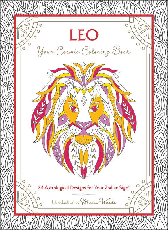 Leo: Your Cosmic Coloring Book by Mecca Woods