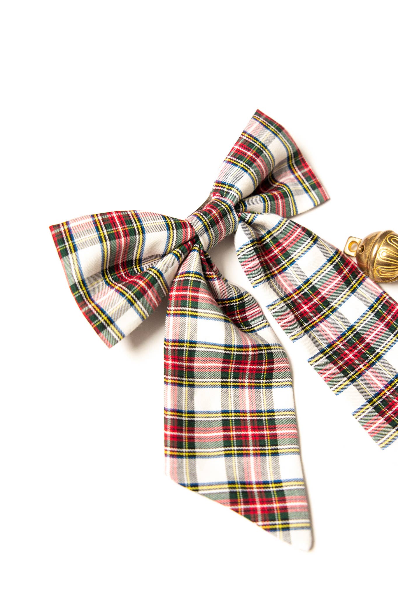 Tartan Christmas Plaid Hair Barrette | Lucy Bow