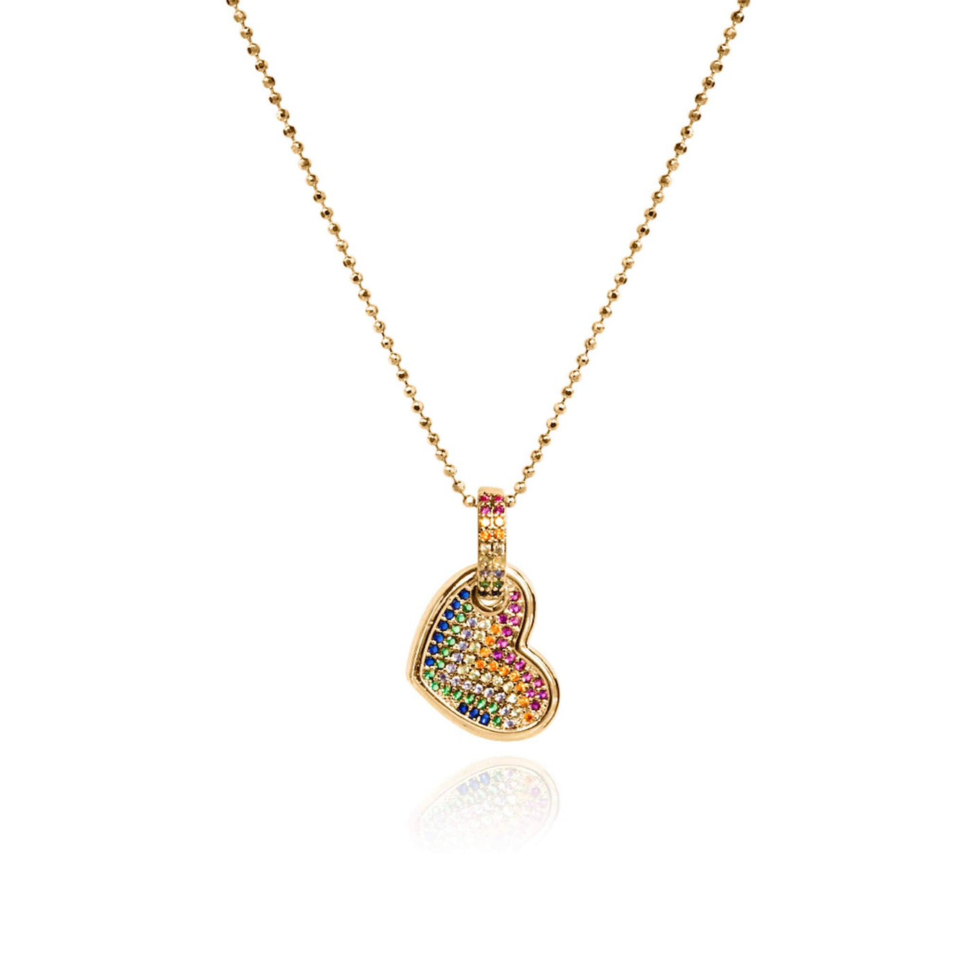 Rainbow Love Necklace