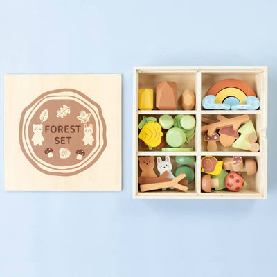 Wooden Forest Toy Set