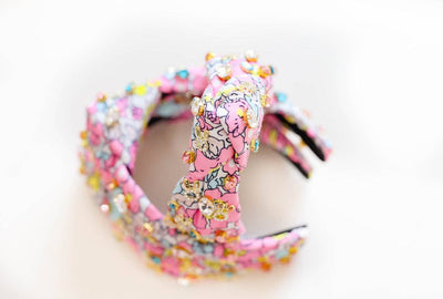 Beaded Headband - Bejeweled Bunny