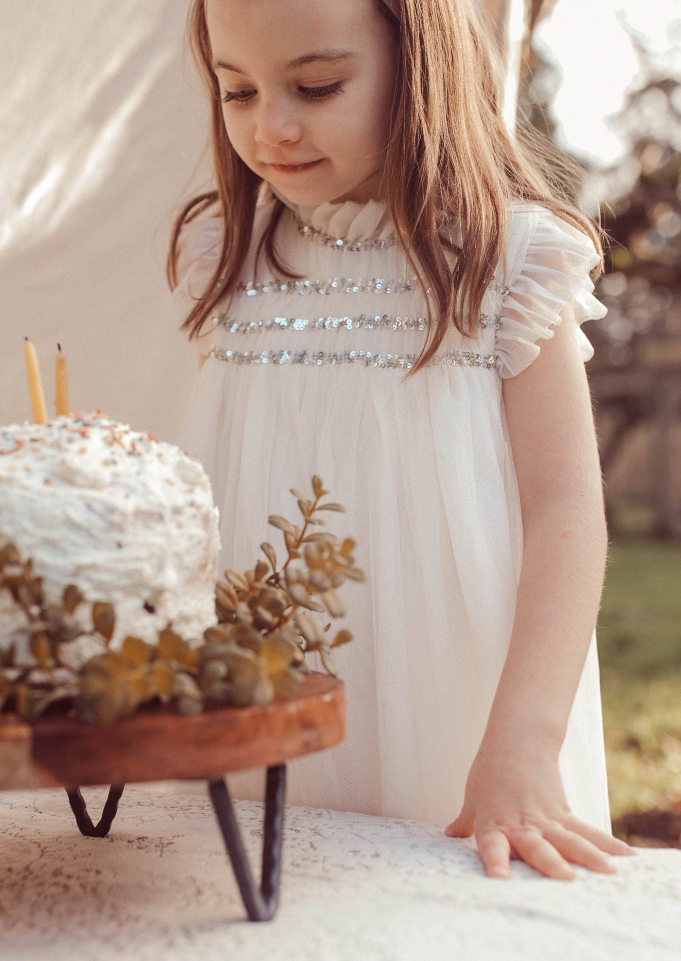 Scarlett Tulle Dress | Ivory