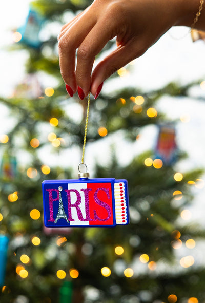 Matchbook Ornament - Paris