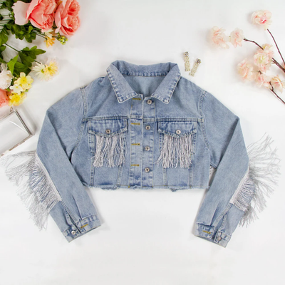 Fringe Denim Jacket