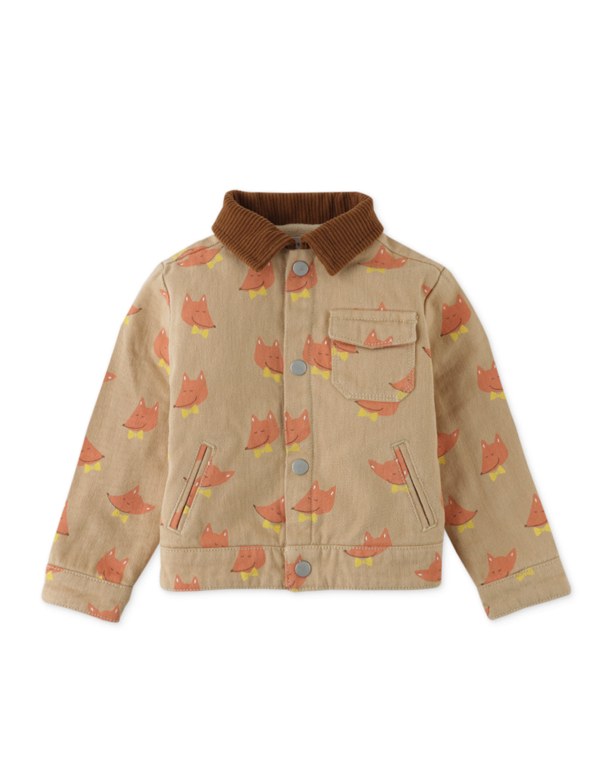 Baby Boy Fox All Over Print Jacket