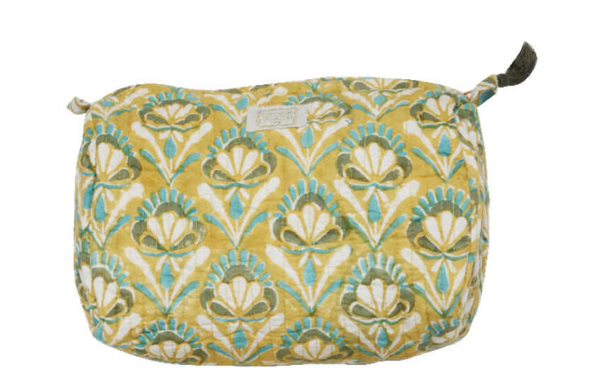 Toiletry Pouch | Indira Seventies Banane