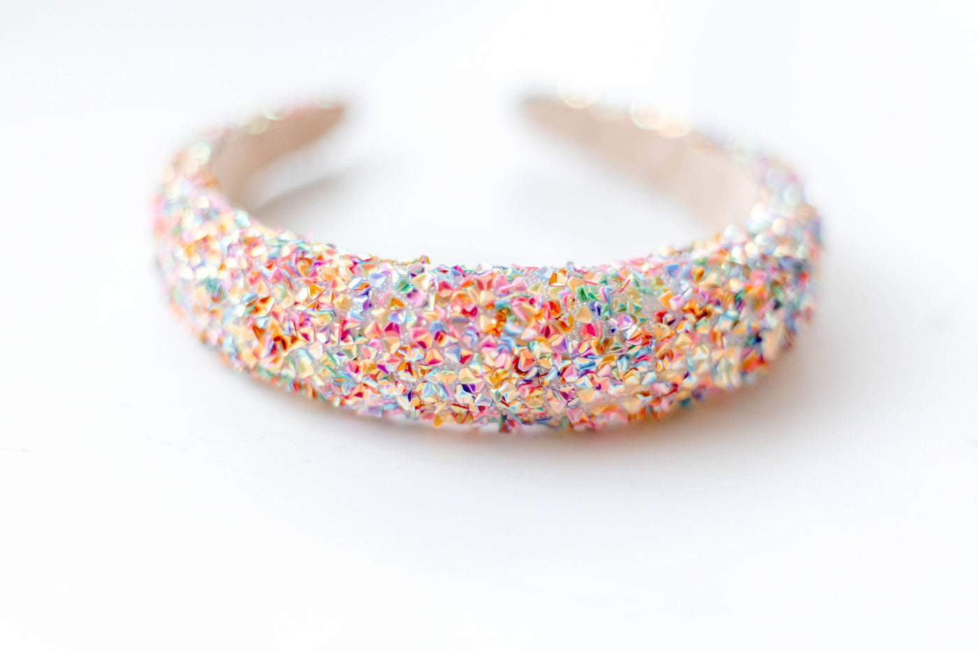 Beaded Headband | Pretty in Pink