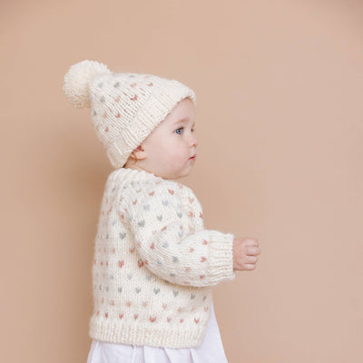 Sawyer Cardigan Pastel Baby Sweater
