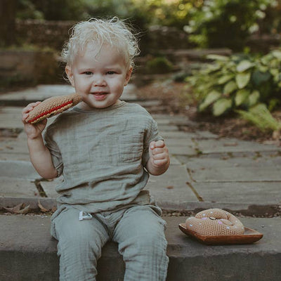 Pretend Play Food Rattle -  Pizza Slice