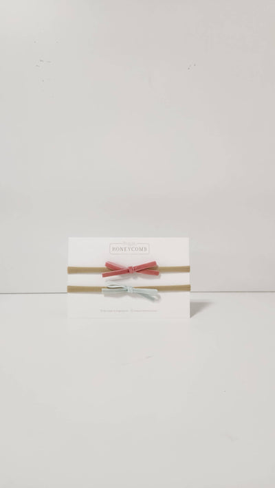 Petite Velvet Headband Set