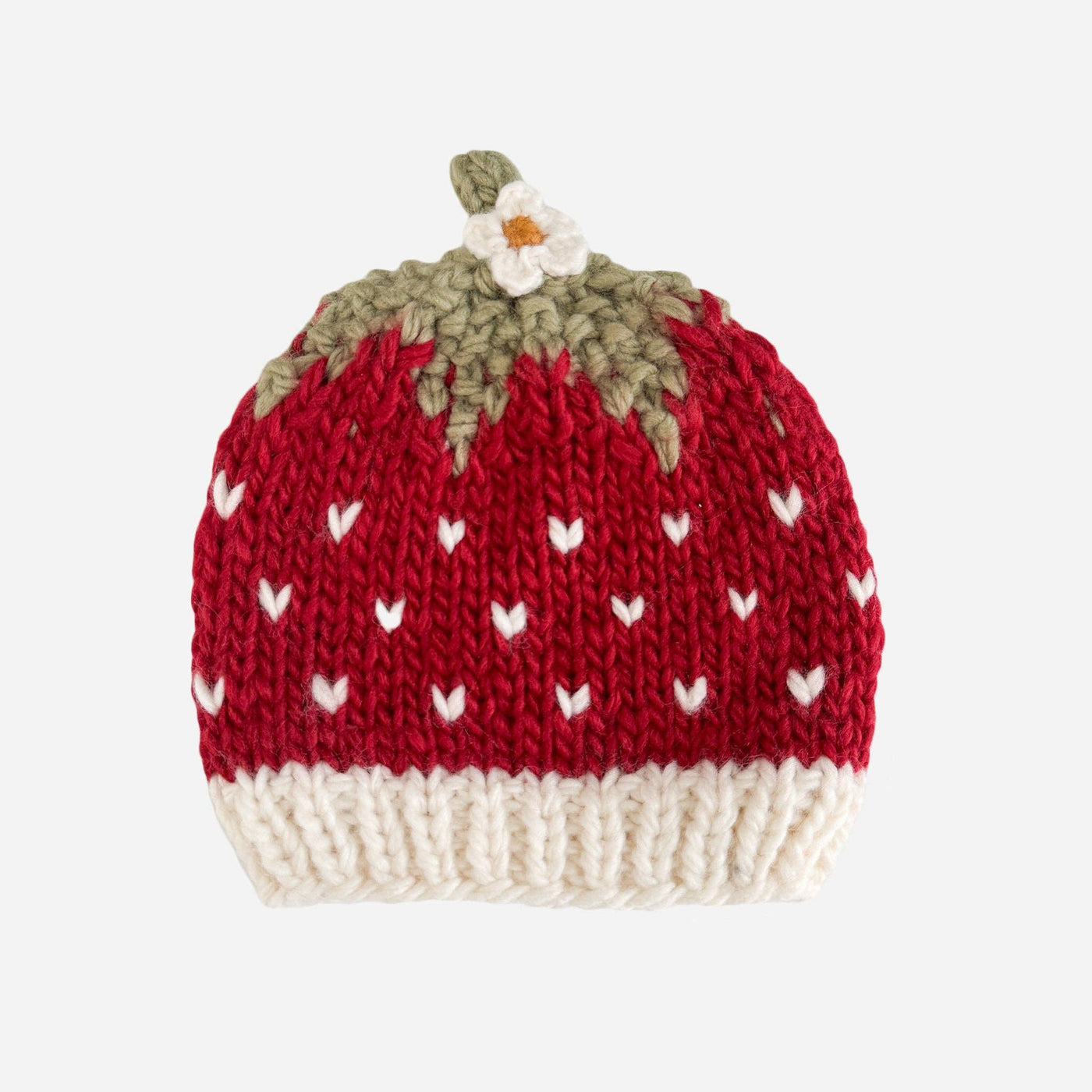 Strawberry Baby Hat