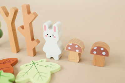 Wooden Forest Toy Set