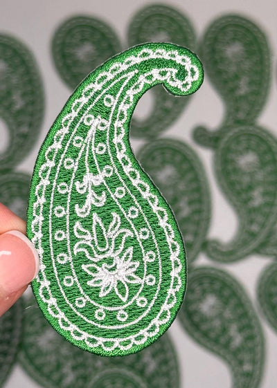 Paisley Patch | Green