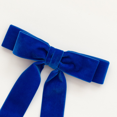 Velvet Hair Barrette | Judy Bow - Short Length