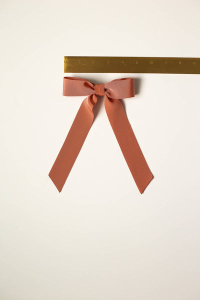 Medium Petersham Grosgrain Hair Barrette | Florence Bow