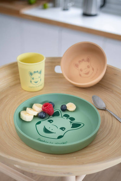 Sophie La Girafe Baby Silicone Meal Set