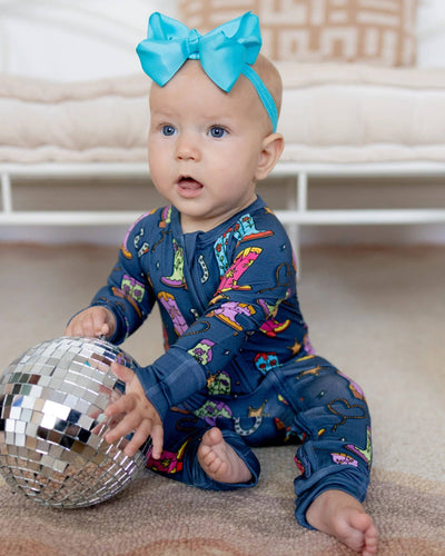 Howdy Hunny Zip Romper