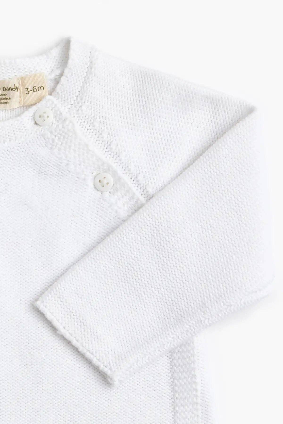 White Knit Baby Set