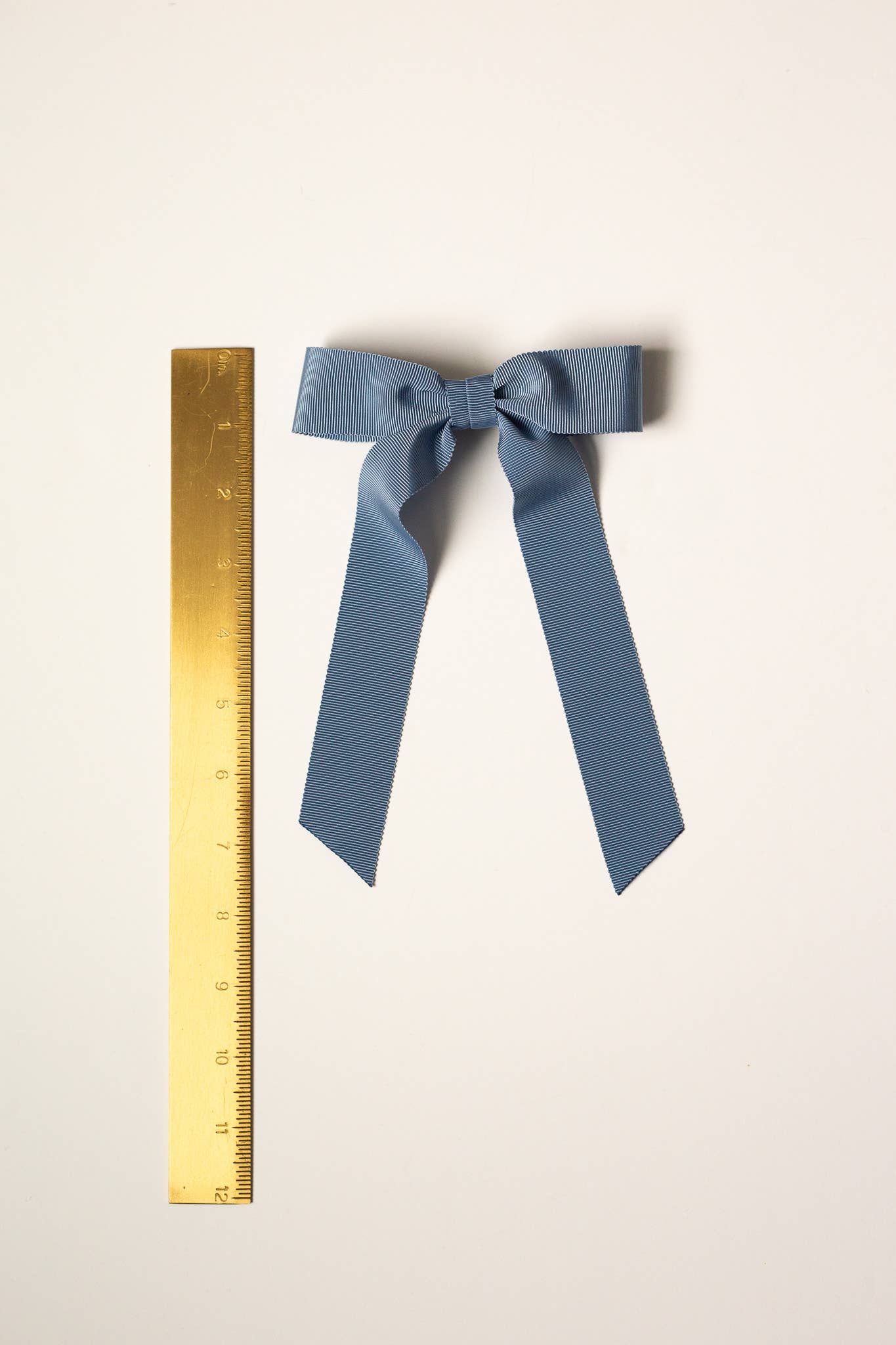 Medium Petersham Grosgrain Hair Barrette | Florence Bow