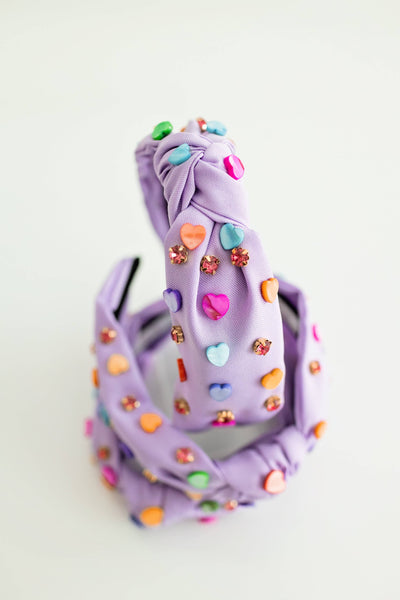 Beaded Headband | Lavender Loveburst