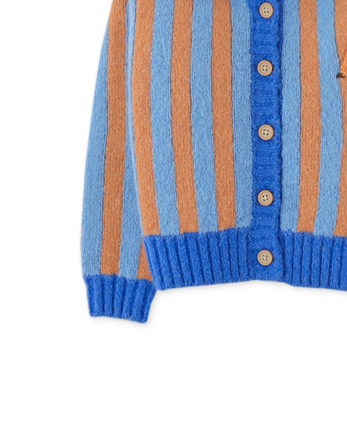 Baby Boy Applique and Elbow Patch Cardigan