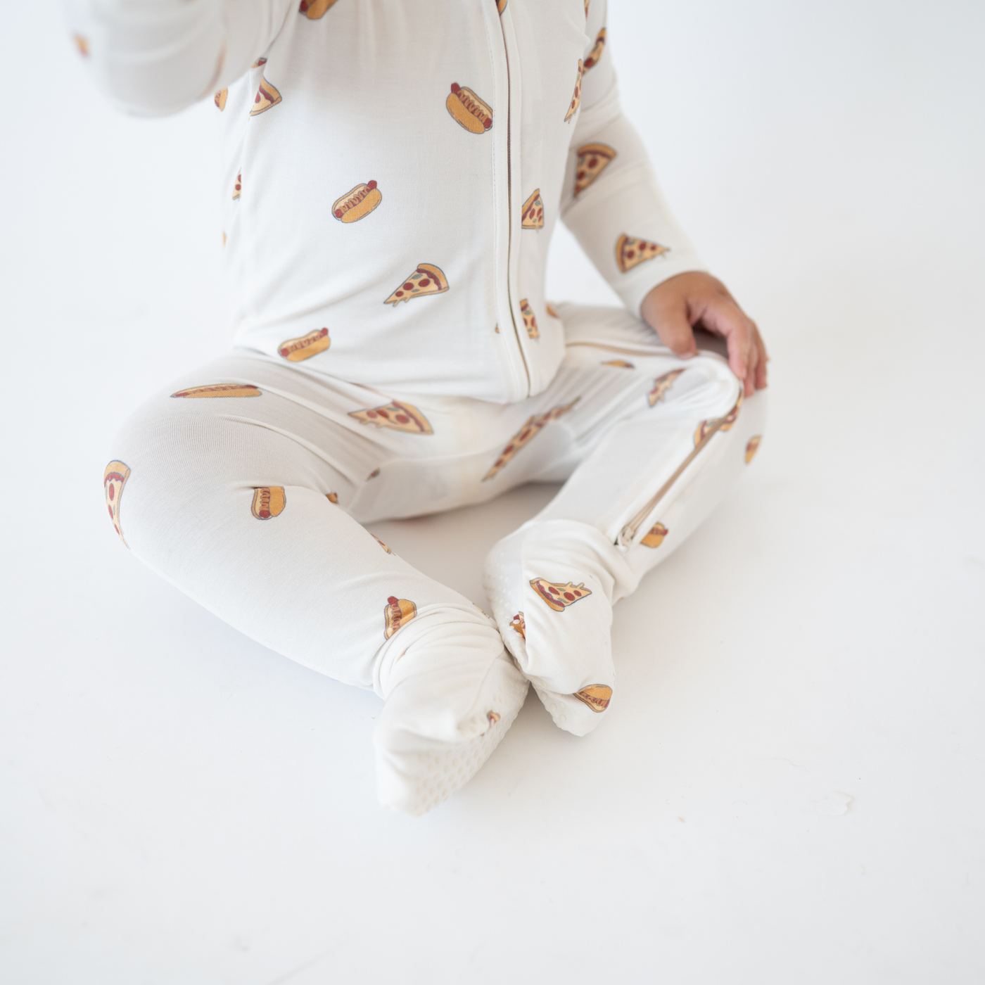 Bamboo 2-Way Convertible Zip Romper | Slice, Slice, Baby