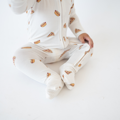 Bamboo 2-Way Convertible Zip Romper | Slice, Slice, Baby