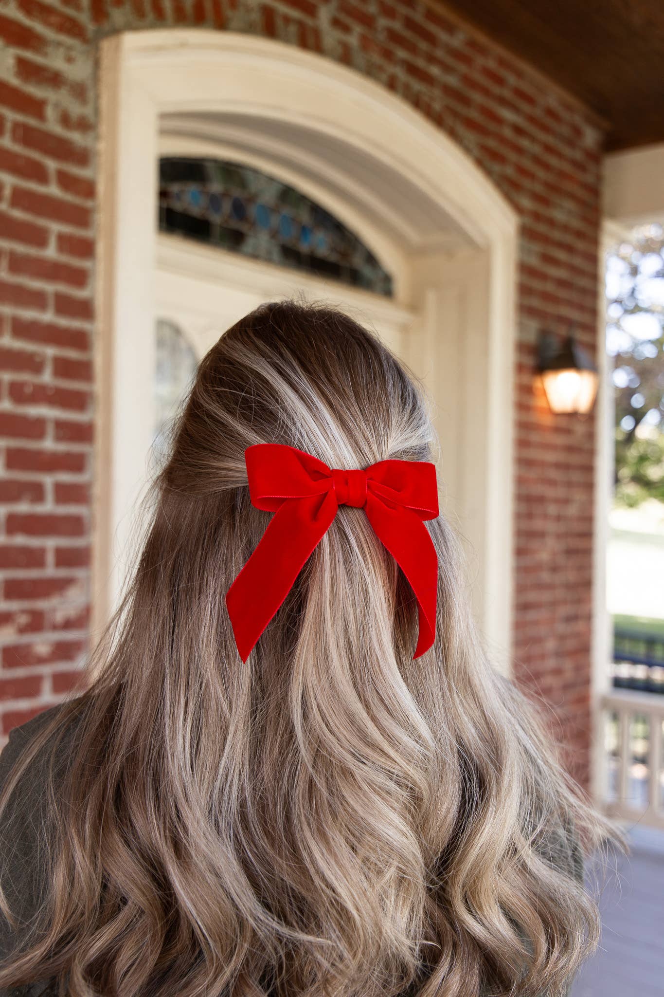 Velvet Hair Barrette | Delora Bow