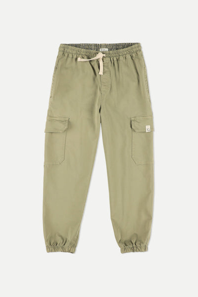Comfort Twill Khaki Cargo Pants