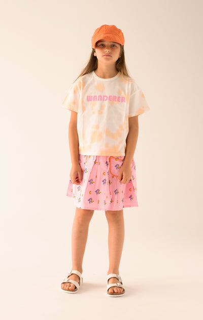 Gathered Skirt | Candy Duck