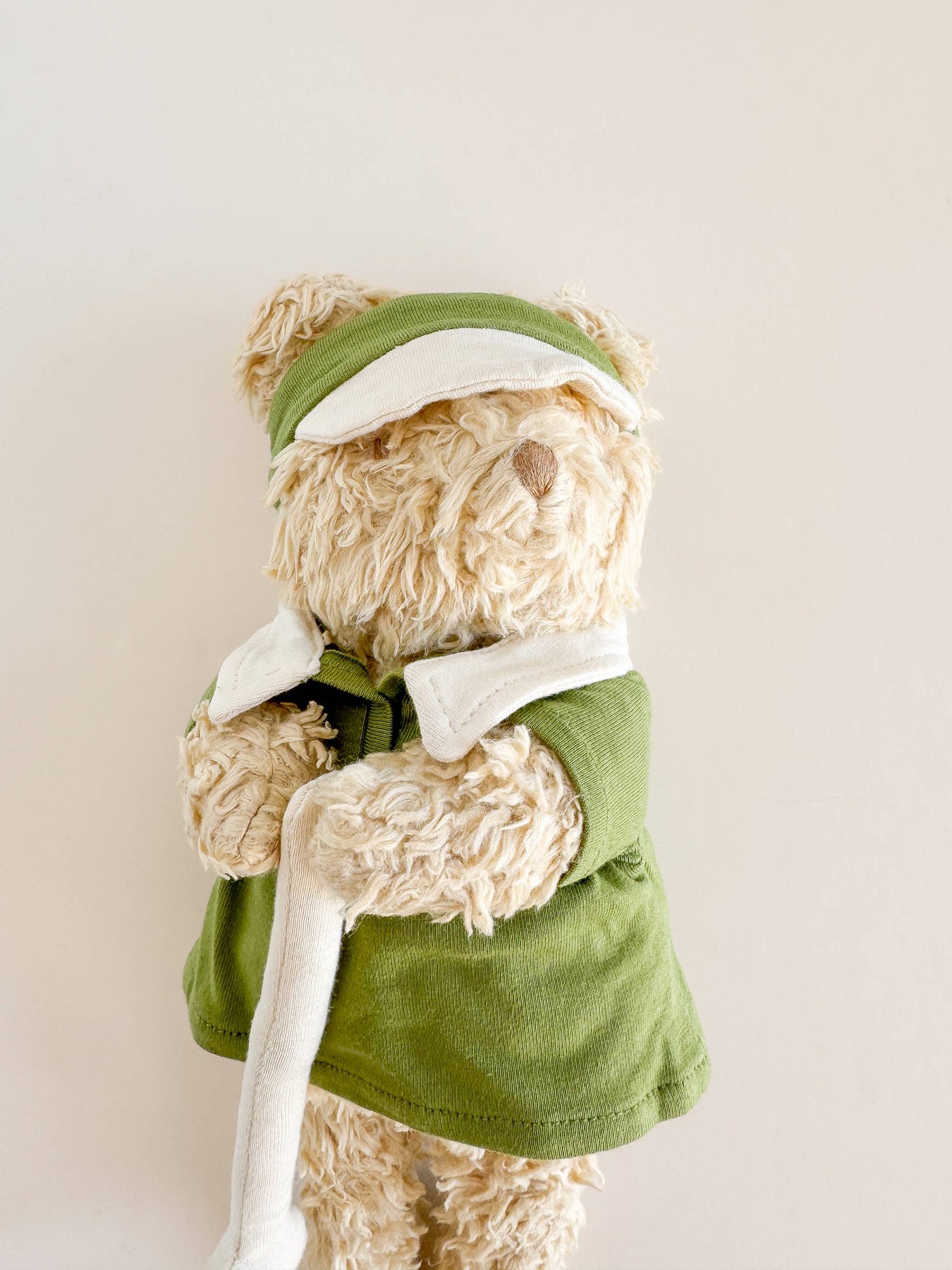 Plush Organic Golf Teddy Bear