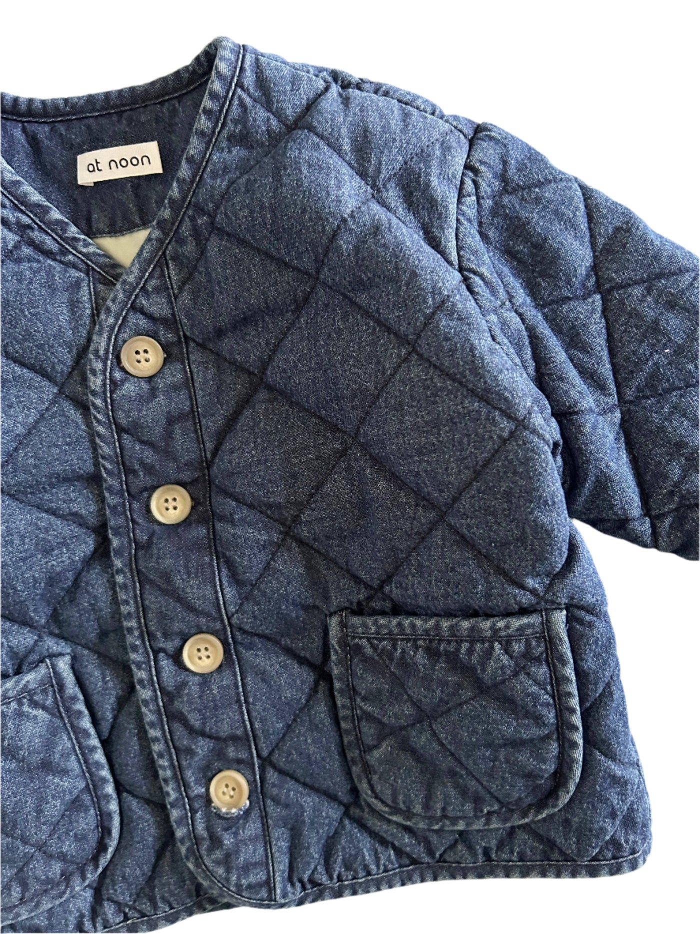 Denim Quilted Jacket