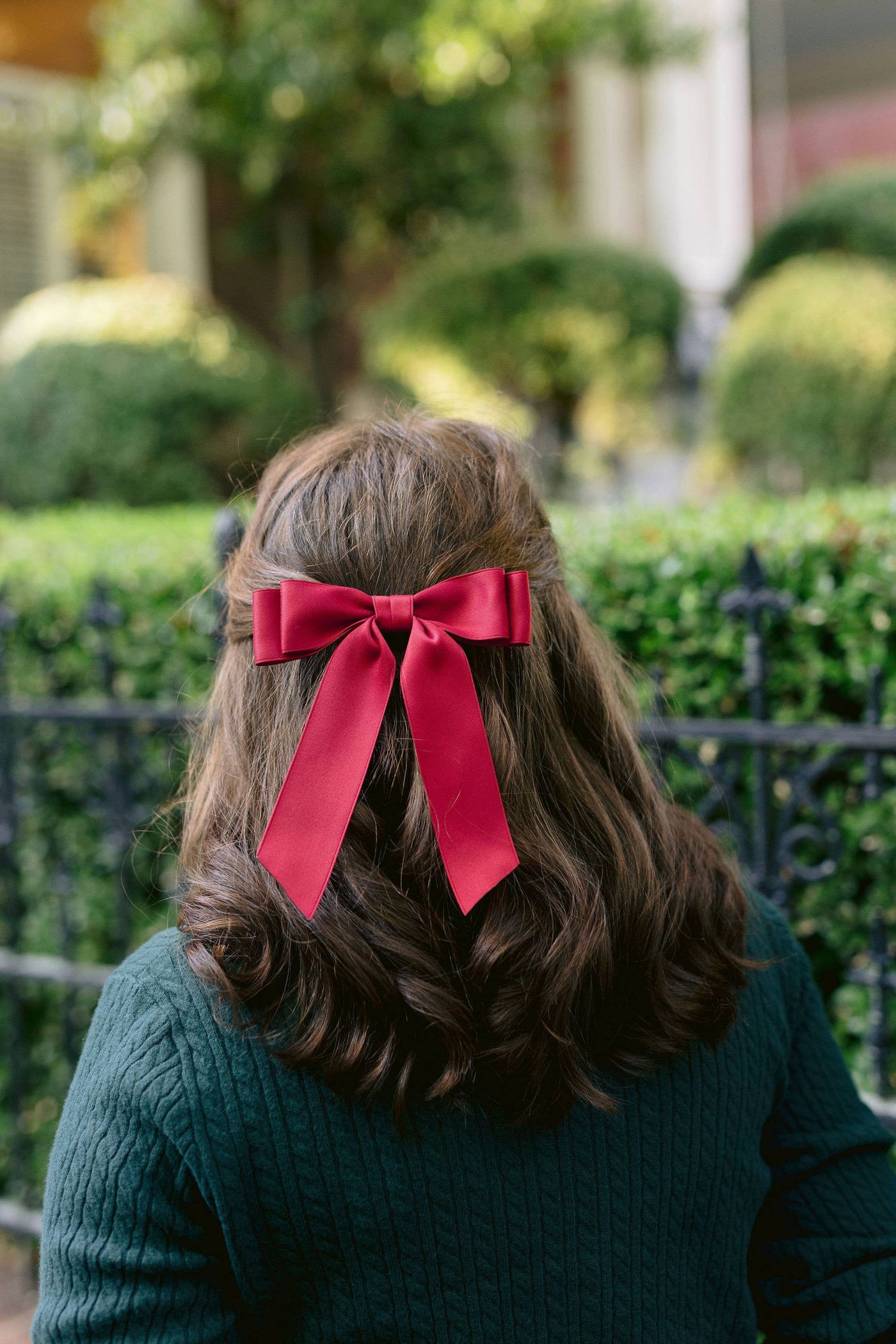 Matte Satin Hair Barrette | Stella Bow