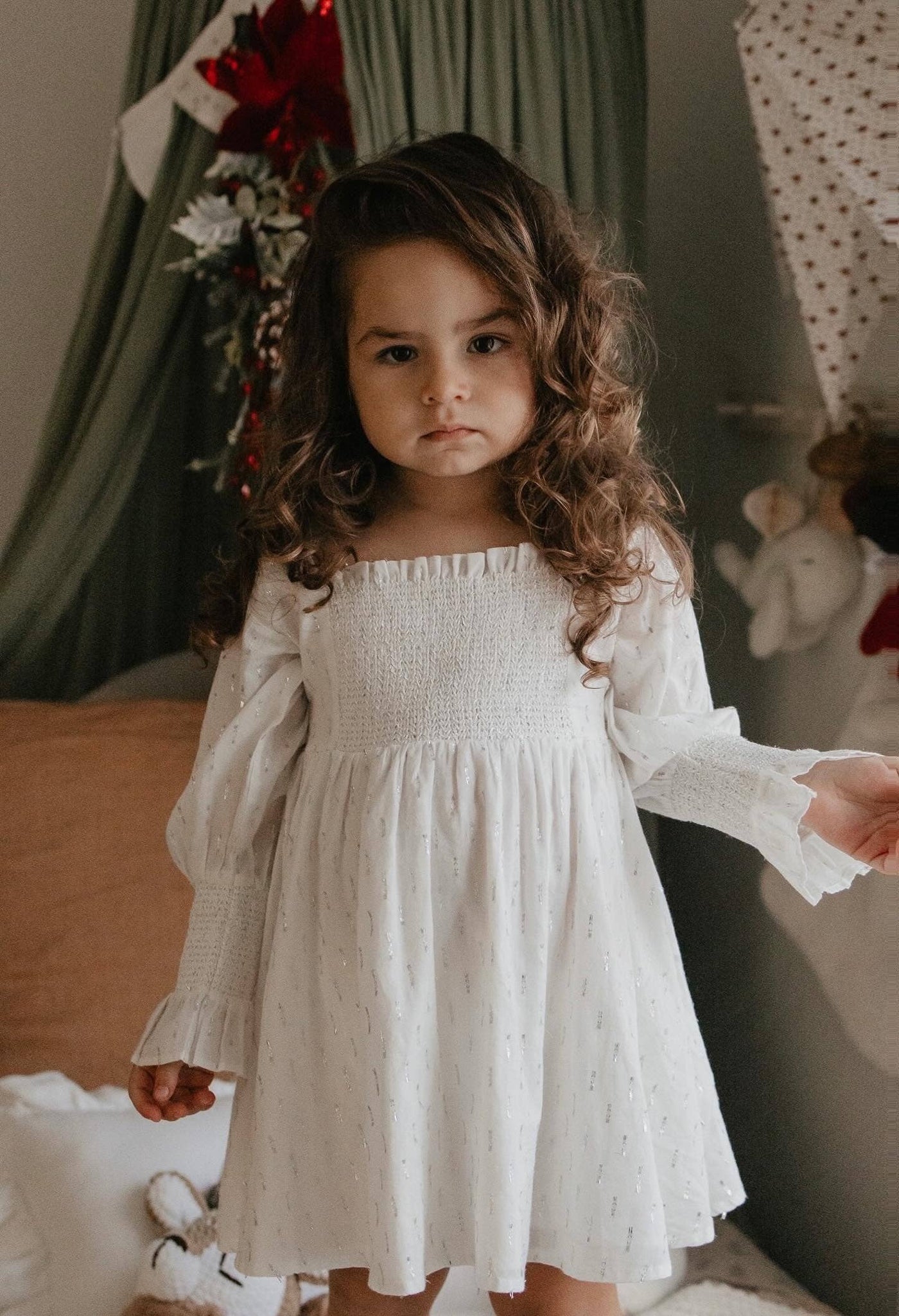 Harlow Sparkle Cotton Dress | Wink