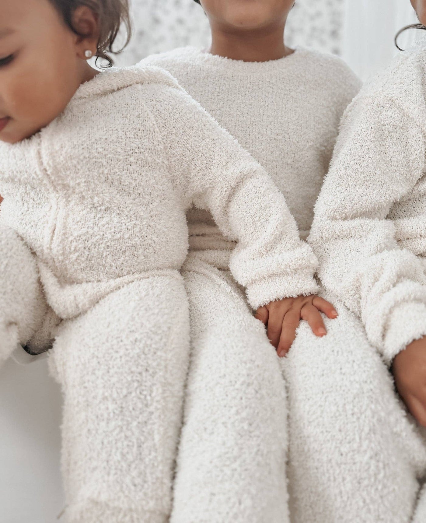 Cozy Teddy Kid's Set | Cream