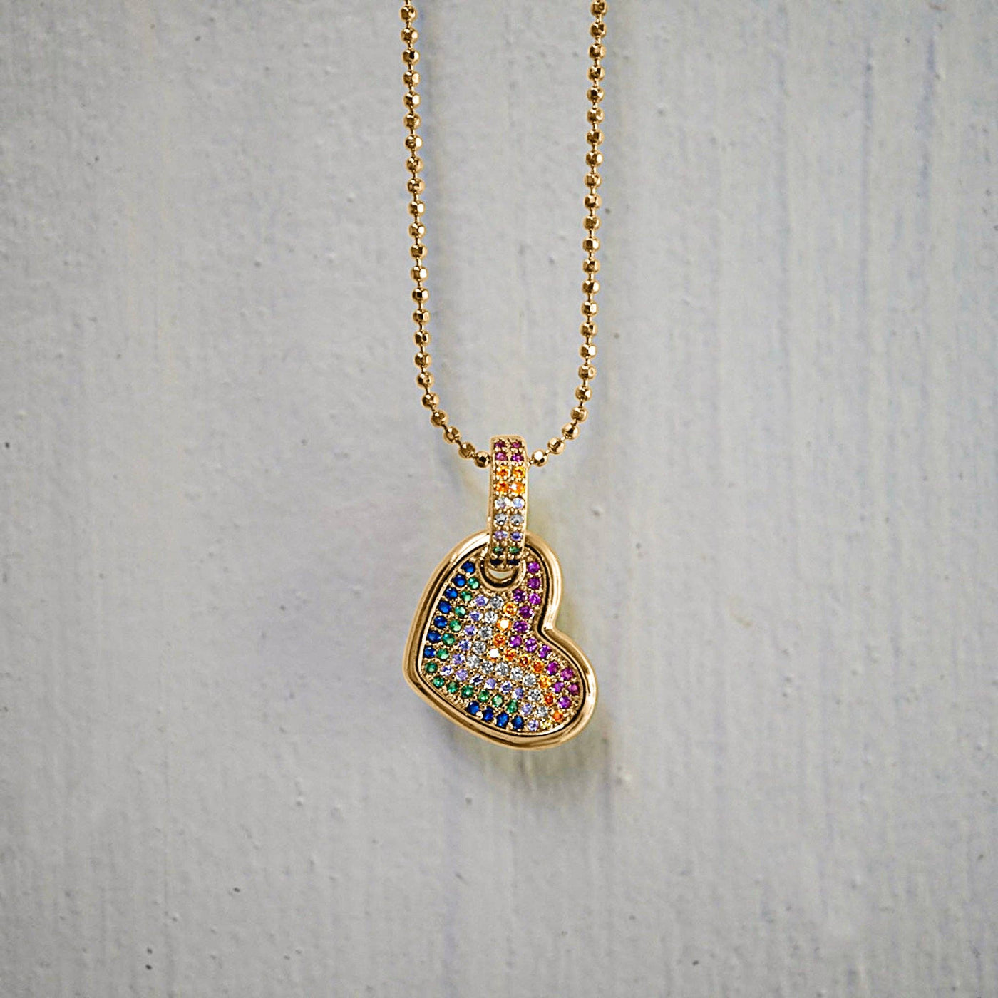 Rainbow Love Necklace